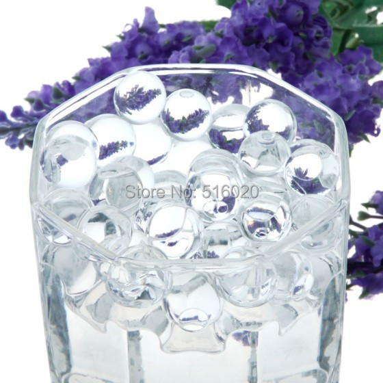 Barley33 500 Piezas de Agua Planta Flor gelatina Cristal Suelo Barro Gel Suelo Cristal expansible Perlas Coloridas Perlas de Agua Perlas de Gel Bolas decoraci/ón florero Cristal