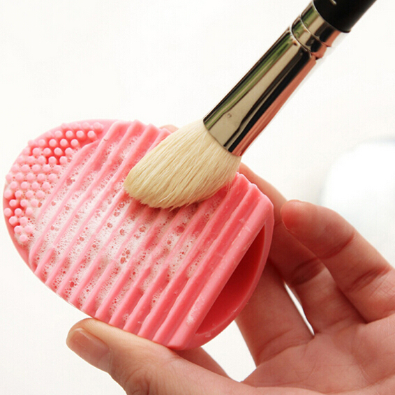 New 1pcs Original Silicone Brushegg Cosmetic Makeup Brush Cleaner Brushegg Makeup Brush Cleaner Clean Tool