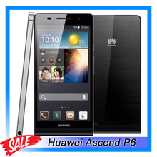 3G Original Huawei Ascend P6/P6S Hi3620 Quad Core 1.6GHz 4.7”Android 4.2 Smartphone RAM 2GB+ROM 8GB/16GB WCDMA GSM Support OTG