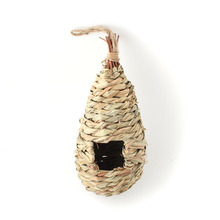 Natural Grass Woven Hanging Bird Cages