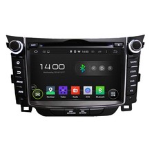 HD 1024*600 Cortex A9 Quad Core 1.6G CPU 16GB Android 5.1.1 Car DVD Player Radio GPS Navi Stereo for HYUNDAI I30 2011 2012 2013