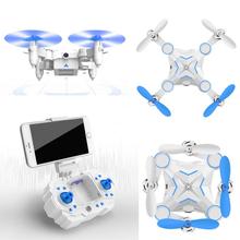 M1 Mini Foldable HD FPV 3MP 2.4G 4CH 6Axis RC 3D Roll A key return Quadcopter Drone With Camera HD Video Children toyf for boys