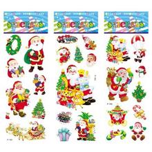 6 sheets set font b Christmas b font font b Santa b font Snowman Tree stickers