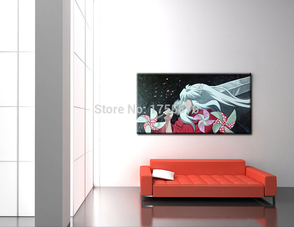 Decoratie woonkamer rood: rood zwart kunst aan de muur koop ... Vaas woonkamer decoratie