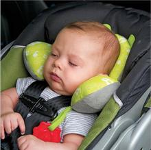 Total Support Headrest Baby Infant Car Travel Sleeping Frog Lion Pillow Head Neck Cartoon Seat Covers