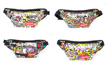 Hot Star Travel Bags Running Waist Bag Suprem Canvas Wallet Fanny Pack Sport Money Belt Packs Messenger Bags unisex