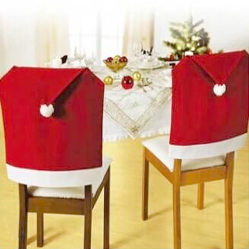 hot sale 4 pcs 2015 new fashion santa clause red hat chair hot sale 4 pcs 2015 new fashion santa clause red hat chair