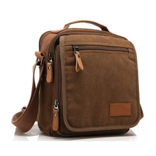 2016 New Men Canvas Bag Vintage Messenger Bag Brand Business Handbags Casual Travel Shoulder Bag Men Crossbody Bag Male Bolsa