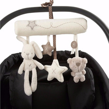 Cute Baby Mobile Musical Crid Bed Toy Newborn Bear Plush Stuffed Rattles For Stroller Baby Toys 0-12 Months — BYC030 PT49