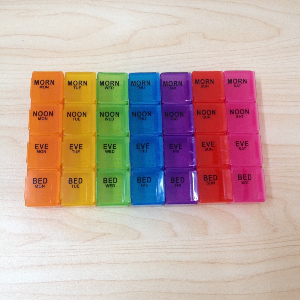 Best Sale Plastic Pill Box Promotional box for tabletsin Pill Cases