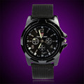 FHD Fashion Watch Army Racing Force Military Sport Men Officer Fabric Band Watch Men Wrist Watch