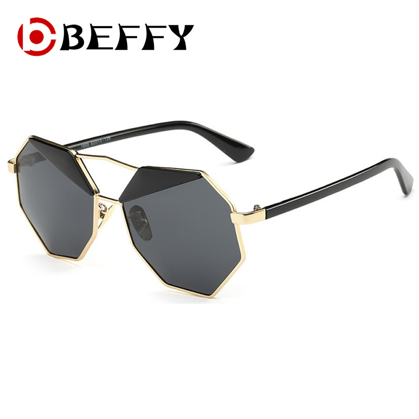 BEFFY Designer Octagon Polarized Sunglasses Men Women ...