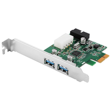 3 Port PCI-E PCI Express 2.0 to USB 3.0 Hub