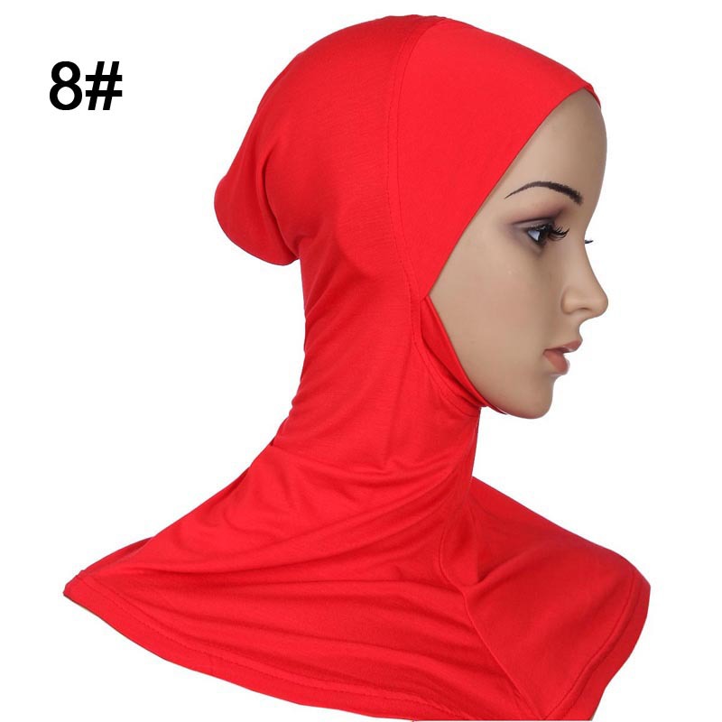 Muslim Islamic long hijab 8 red