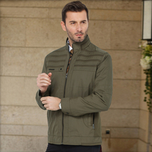 Hot sale 2015 Autumn Fashion Good Quality Men Jackets Zipper 100 Polyester Wear resisting M L
