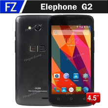 In Stock Elephone G2 4.5″ FWVGA Android 5.0 Lollipop MTK6732 Quad Core 4G LTE FDD Mobile Phones 8MP CAM 1GB RAM 8GB ROM