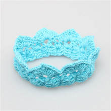 2016 New Baby Infant Headband Crown Knitting Crochet Costume Soft Adorable Clothes Newborns Photography Props Baby