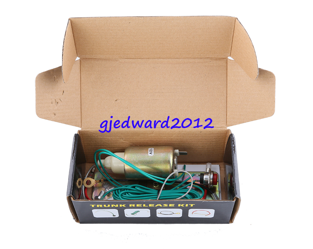 Universal electric boot open power trunk release kit DC12V 30000 times