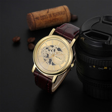 2016 New mens watches top brand luxury SOXY watches men good quality fashion xfcs leather straps