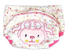 Free shipping 1PCS Baby boy girl newborn nappy infant toilet pee potty training pants Washable Cloth