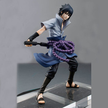 Naruto Cosplay Sasuke Uchiha 24cm/9.4” Boxed GK Garage Kits Action Figures Toys Model Free Shipping