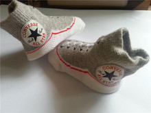 2pairs 4pieces box Kids Baby Unisex Newborn Socks Cotton Shoes Booties Boots 0 6M 13Colors Free