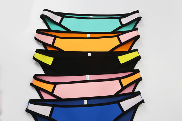 2015 New Fashion Sexy Women Swimsuit Neoprene Bikini Triangl Top Quality Vintage Push Up Biquini Bath Suit Free shipping (17)