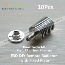 E3D All-Metal Extruder Radiator Heat sink with Fixed plate For 3mm Remote Feeding For 3 D Printer Accessories
