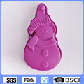 Creative Kitchen Tool Christmas Snowman Silicone Cake Mould Silicone Bakeware Baking Pan DIY Chocolate Cookie Moulds