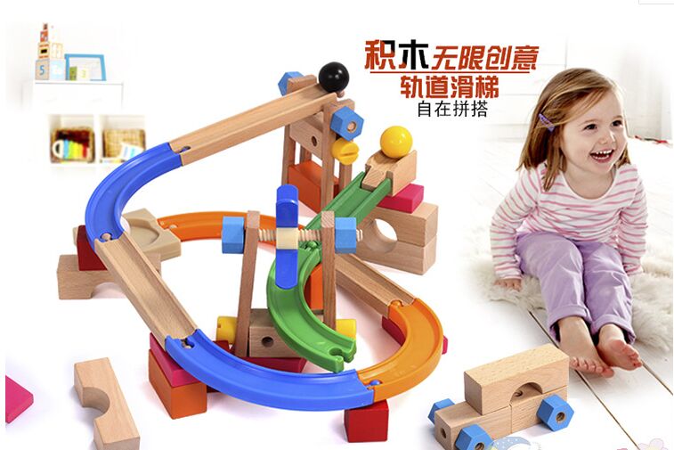 ball roller coaster toy