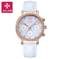Julius Shell Women s Watch Swis Mov t Hours Clock Fine Fashion Dress Bracelet Sport Leather
