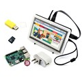 Waveshare Raspberry Pi 3 Model B Package F with Raspberry Pi 7inch HDMI 1024 600 IPS