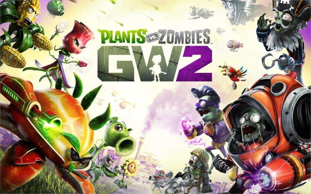 Играть plants vs zombies garden warfare