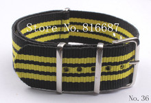 New arrival 84color available 22MM High quality Nylon Watch band NATO waterproof watch strap fashion wach