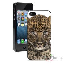 Spotted Leopard Cub Protector back skins mobile cellphone cases for iphone 4/4s 5/5s 5c SE 6/6s plus ipod touch 4/5/6
