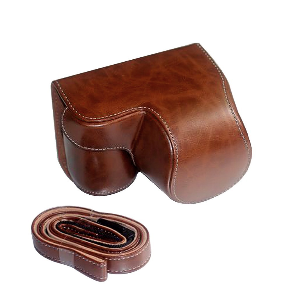 new protective leather cover bag and shoulder neck for sony alpha a6000 a 6000 new protective leather cover bag and shoulder neck for sony alpha a6000 a 6000