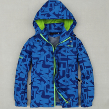 Children Outerwear Coat Sporty Kids Clothes Double deck Waterproof Windproof Boys Jackets For 4 15Y 2