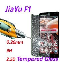 0 26mm 9H Tempered Glass screen protector phone cases 2 5D protective film For Jiayu F1