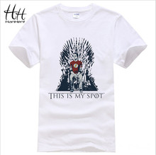 The Big Bang Theory T Shirt This Is My Spot Games Of Thrones Men Shirts A Song of Ice and Fire Top Tees Casual Man Clothing
