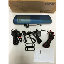 5 inch Rearview Mirror Android WiFi GPS Navigation HD1080P DVR Camcorder AVIN Rearview Camera Dual Camera