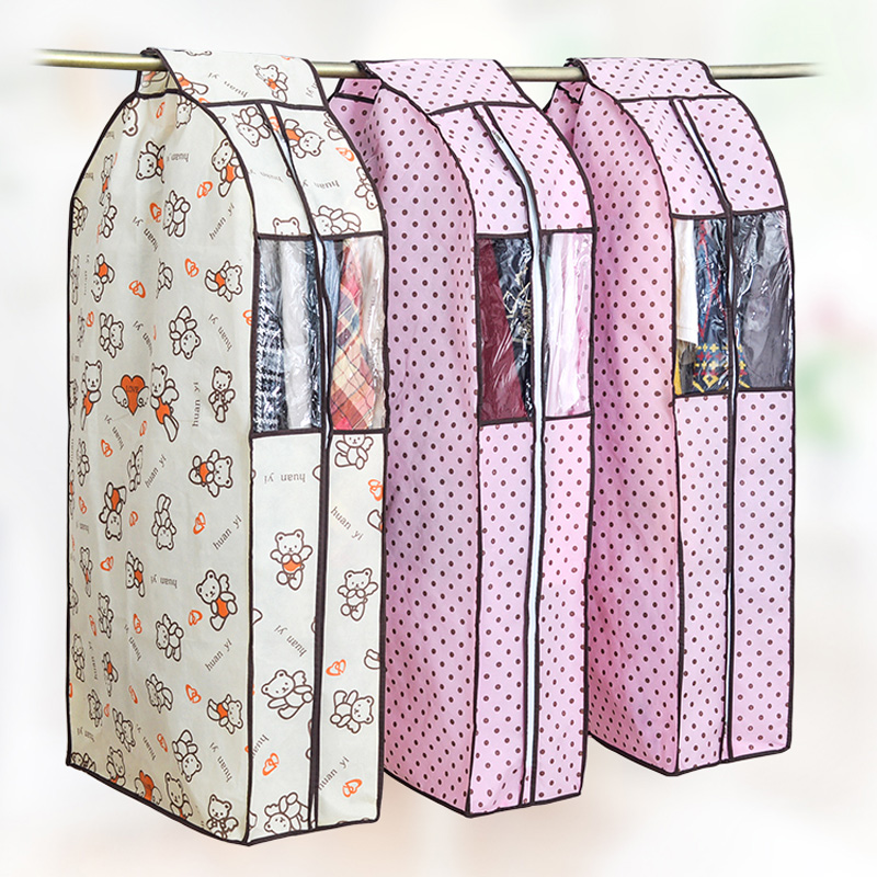 Home Cloth Hanging Garment Suit Coat Dust Cover Protector Wardrobe Storage Bag Home Cloth Hanging Garment Suit Coat Dust Cover Protector Wardrobe Storage Bag