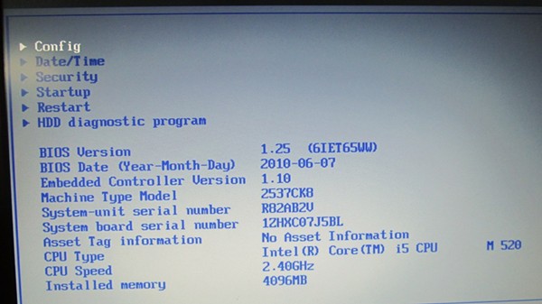 t410 laptop config