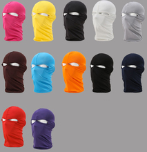 2 Hole Full Motorcycle Cycling Ski Neck Outdoor Balaclava Full Face Mask Cover Hat Head Hood UV Sun Wind Dust Protector