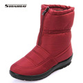 2016 autumn winter casual snow boots waterproof women ankle boots thermal flat slip resistant fashion winter