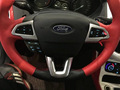 ABS Chrome Internal Steering Wheel Sequins Sticker Steering wheel decorative circle for Ford Focus 2015 Car