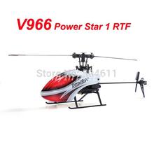 New Version WLtoys V966 Power Star X1 6CH 2.4G RC Helicopter New Original Package Mini RC Helicopter
