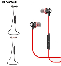 Awei A980BL Wireless Bluetooth earphone stereo music earphone sports running earphone with Microphone