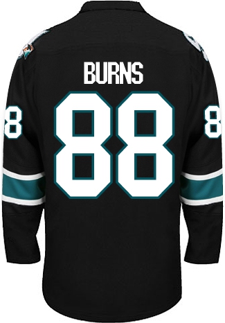 Brent burns black jersey Clearance