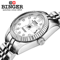 Switzerland Wristwatches BINGER 18K gold watches women self wind automatic winding mechanical Wristwatches BG 0375
