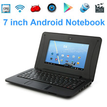 7 inch Android laptop child notebook VIA8850 Dual Core Android 4 2 Camera